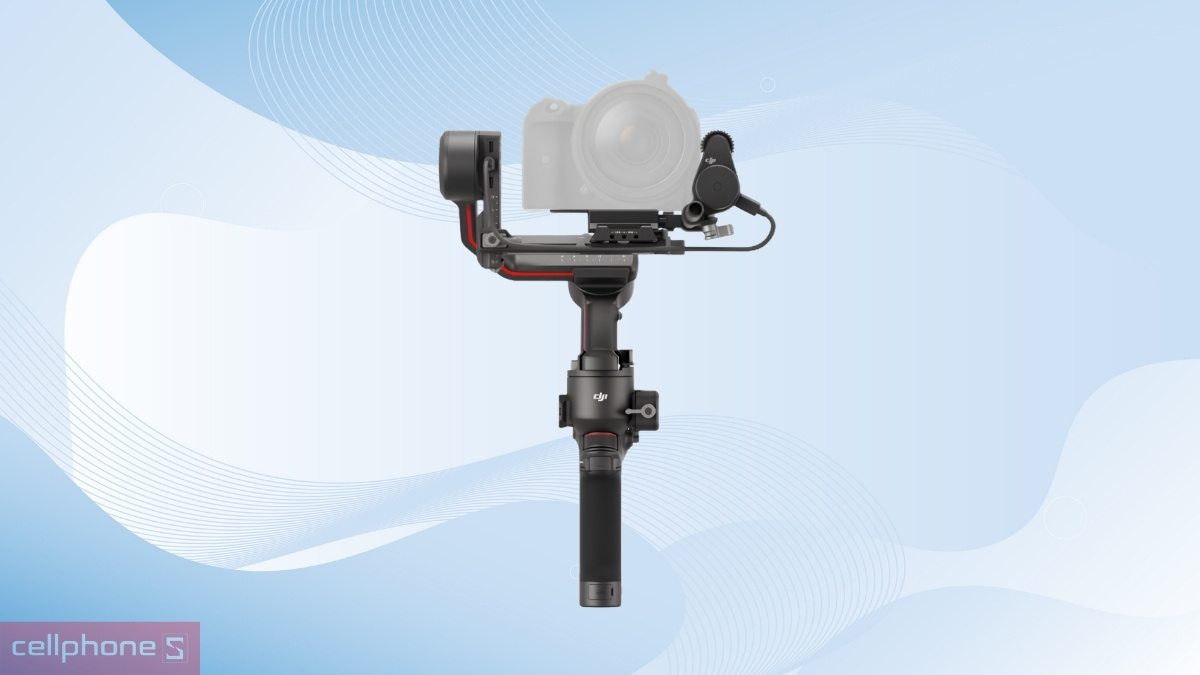 Gimbal Insta360 tháo lắp nhanh, không cần cân trục
