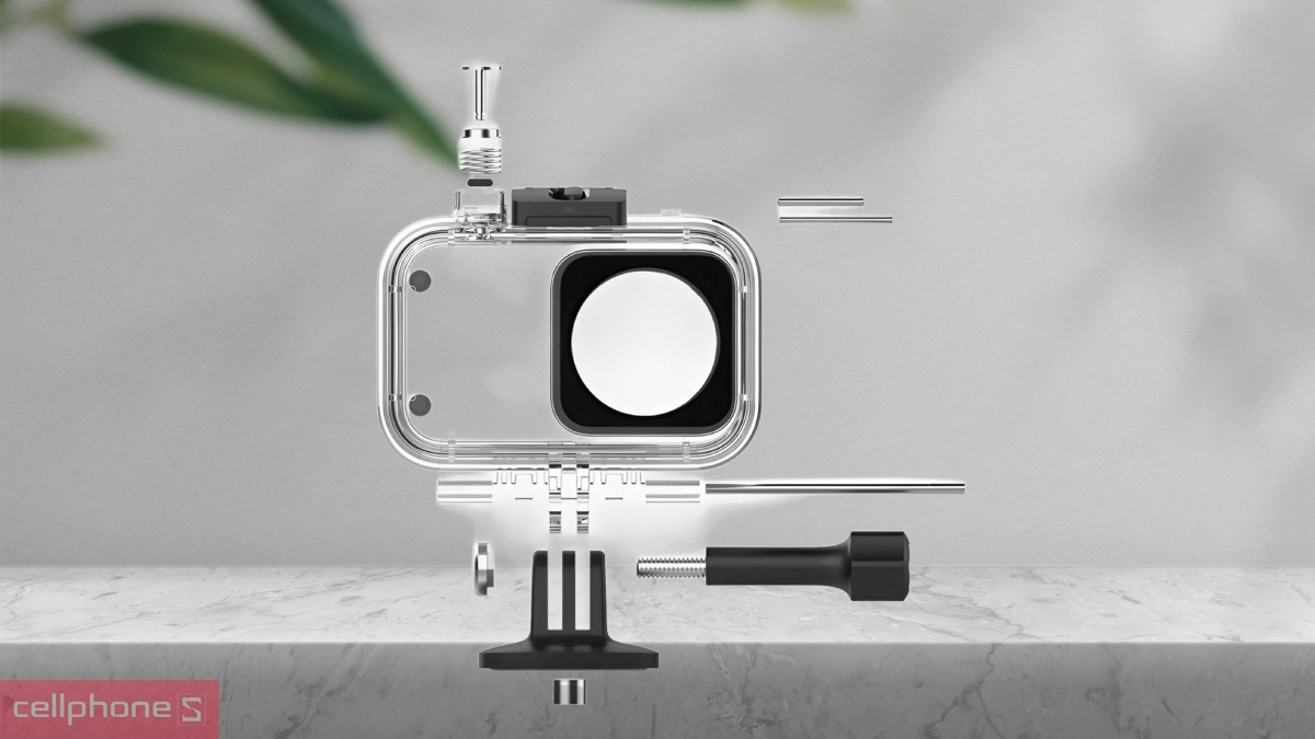 Thiết kế Action camera Xiaomi Mi 4K Waterproof Housing