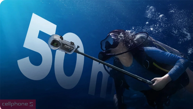 Khả năng chống nước của vỏ chống nước cho Insta360 X4