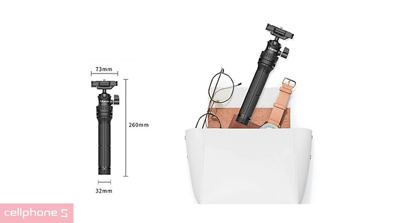 Đánh giá thiết kế giá đỡ điện thoại Ulanzi MT-34