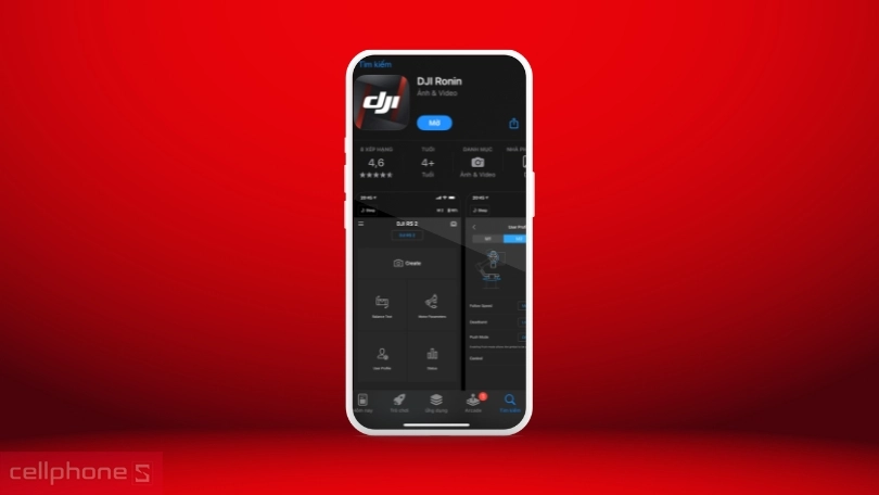 Kích hoạt DJI RS4 Mini Combo