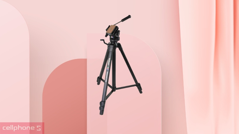 cân bằng máy ảnh khi dùng chân máy Velbon