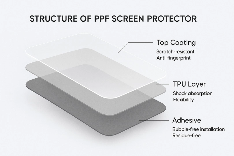 cấu tạo miếng dán ppf