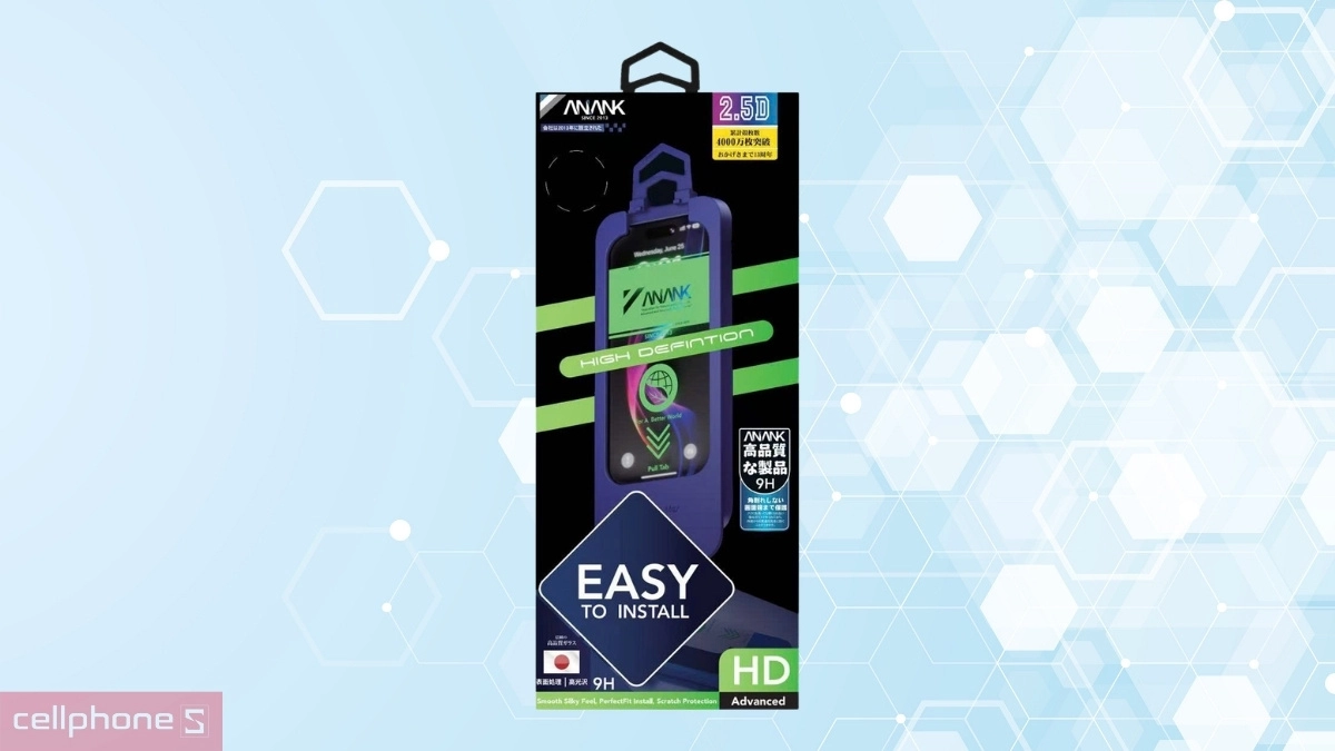 Thiết kế full viền và độ trong suốt đạt chuẩn HD