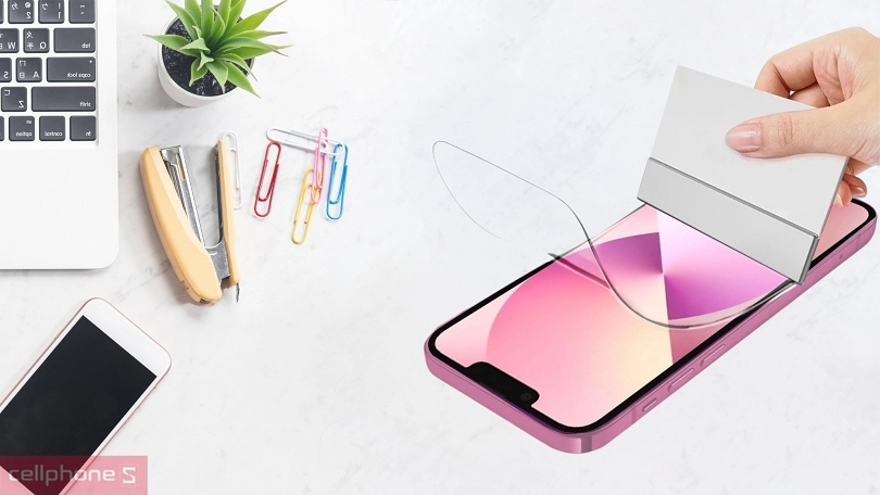 Kính cường lực iPhone 14 chống nhìn trộm