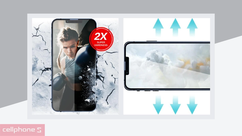 Kính cường lực chống va đập iPhone 14 Plus JCPal