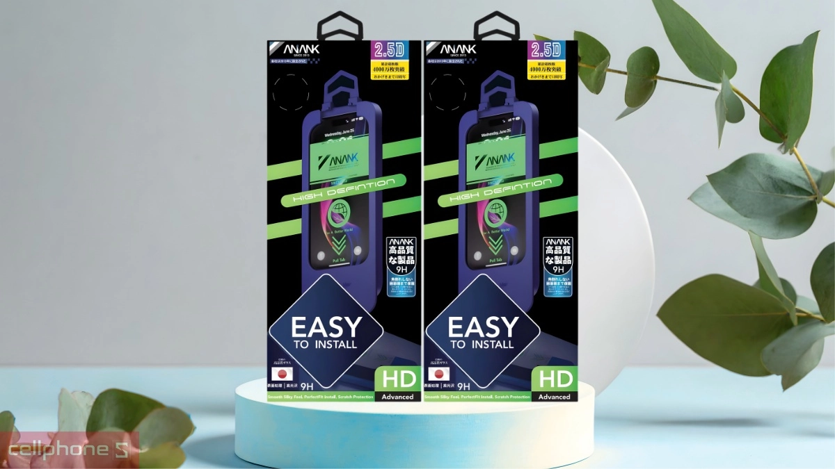 Khả năng kháng trầy xước chuẩn 9H, giảm va đập