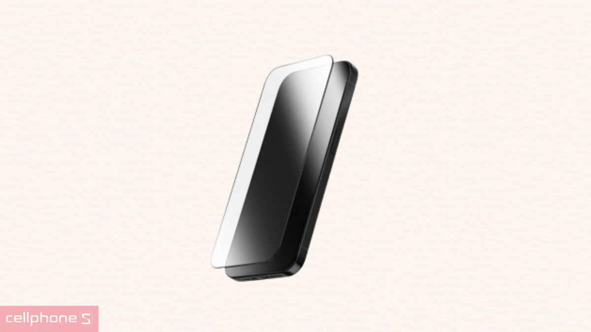 Dán kính cường lực iPhone 17 Pro Zagg Plus Edge Full (có khay hỗ trợ dán) dễ dàng với khay PerfectFit