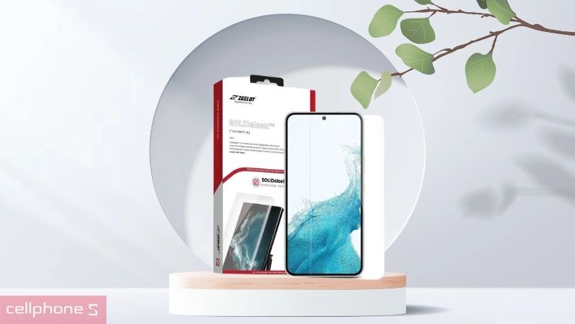 Dán chống va đập Samsung Galaxy S24 Zeelot Solidsleek Full cao cấp
