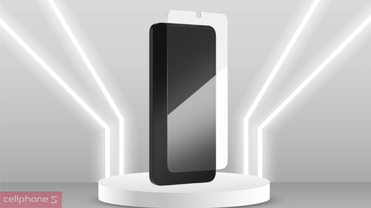 Độ trong suốt kính cường lực Samsung Galaxy S24 Zagg Plus Edge Full