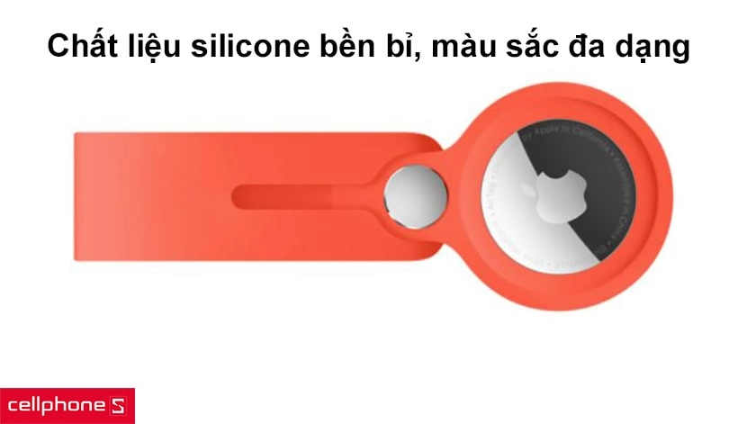 Dây đeo Airtag Wiwu Silicone Loop