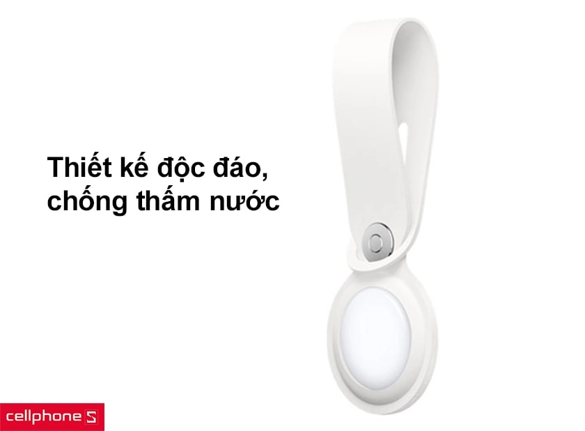 Dây đeo Airtag Wiwu Silicone Loop
