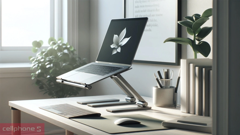 Phụ kiện setup bàn việc được khuyến khích sử dung để tăng hiệu quả làm việc và học tập