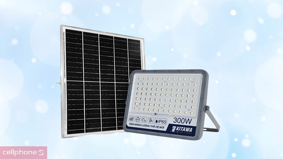 Đèn Kitawa 300W đạt chuẩn IP65, chống nước tốt