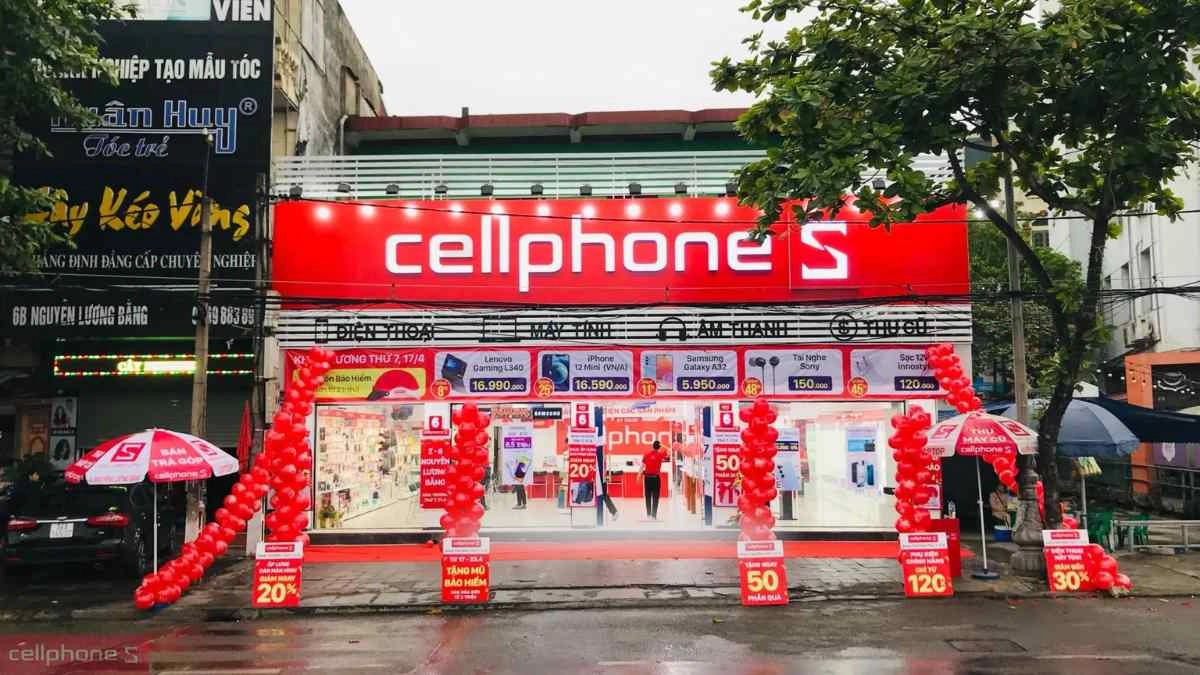 Danh sách cửa hàng điện thoại, laptop tại Hải Dương của CellphoneS
