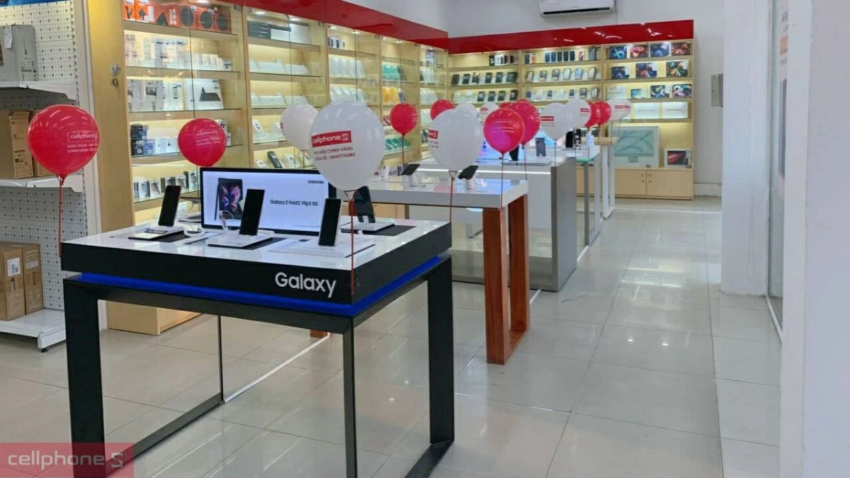 Cửa hàng điện thoại, laptop CellphoneS thái Nguyên kinh doanh gì?