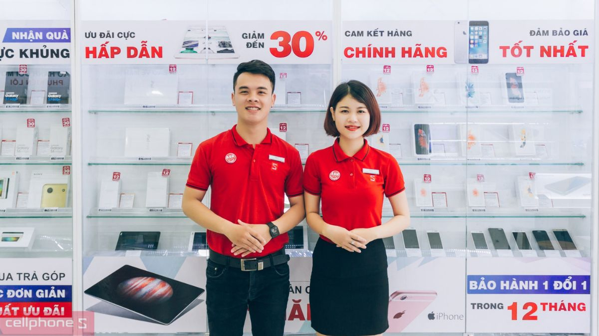 Cửa hàng điện thoại, laptop CellphoneS thái Nguyên kinh doanh gì?