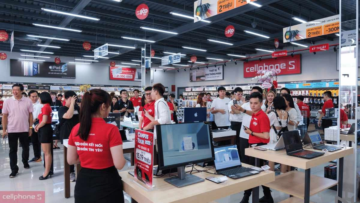 TOP 2 cửa hàng điện thoại, laptop tại Hải Phòng của CellphoneS