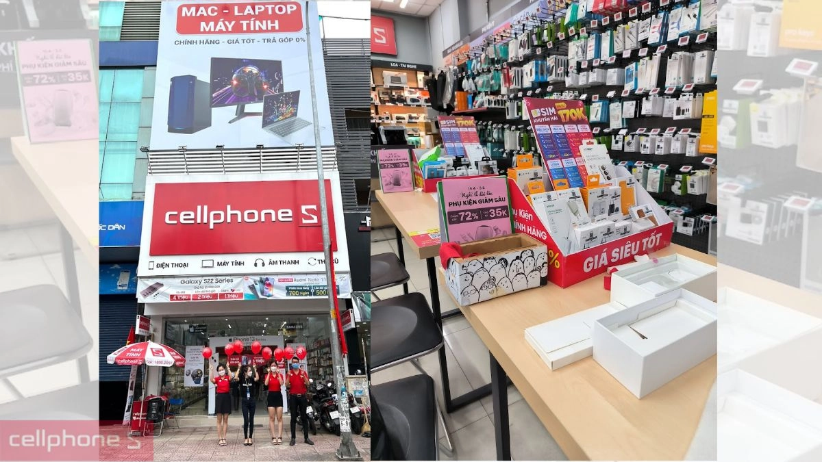 Danh sách 49 cửa hàng điện thoại, laptop tại Hồ Chí Minh của CellphoneS