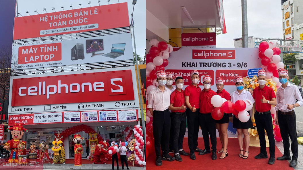 Cửa hàng điện thoại, laptop tại Quảng Ninh của CellphoneS