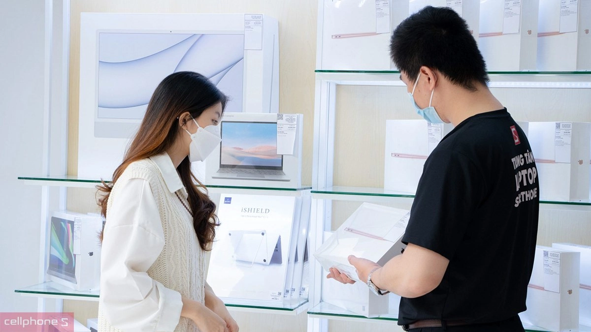 Cửa hàng điện thoại, laptop CellphoneS Tiền Giang kinh doanh gì?