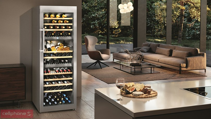 Sản phẩm Điện lạnh bao gồm tủ ướp rượu