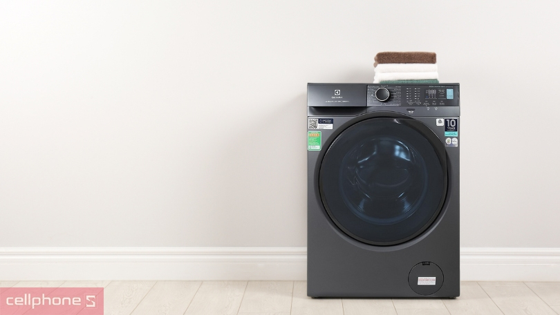 Thiết kế máy giặt Electrolux Inverter 10kg EWF10245SB