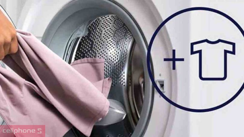 Hướng dẫn thêm quần áo trên máy giặt cửa ngang Electrolux Inverter 9kg EWF9024P5WB