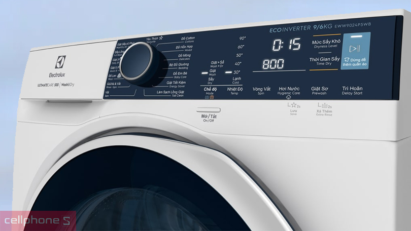 Lưu ý khi sử dụng máy giặt Electrolux Inverter 9kg EWW9024P5WB