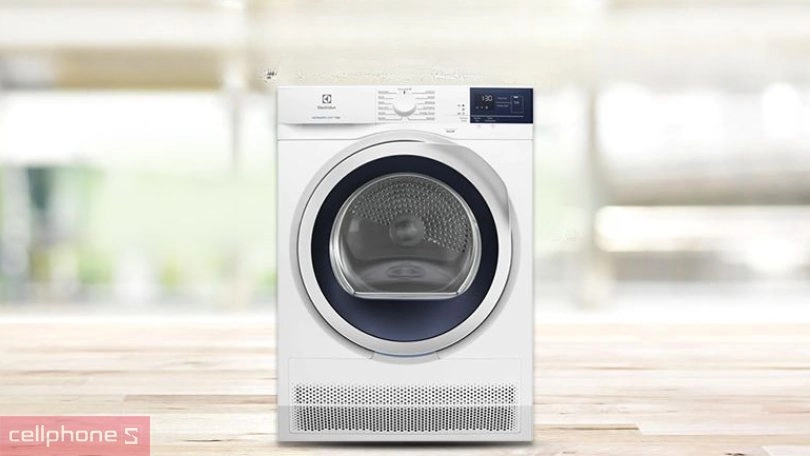Các tiện ích trên máy sấy bơm nhiệt Electrolux 8kg EDH804H5WB