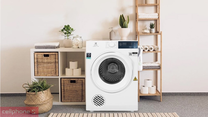 Chế độ hoạt dộng máy sấy thông hơi Electrolux 7.5 kg EDV754H3WB