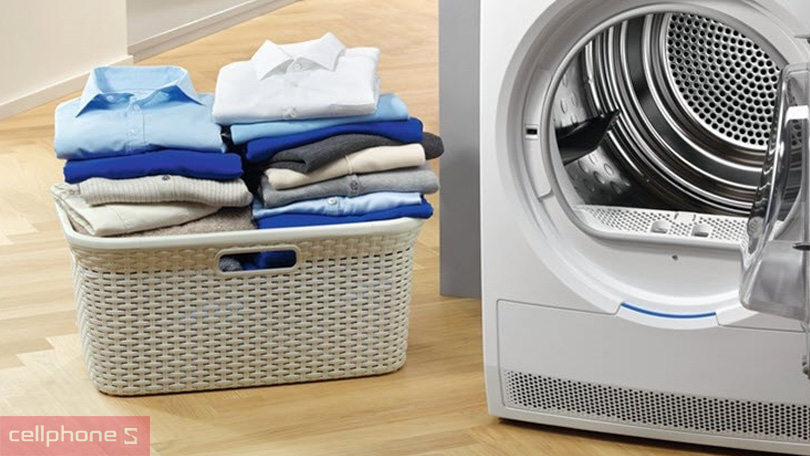 Hướng dẫn sử dụng máy sấy thông hơi Electrolux 7.5 kg EDV754H3WB