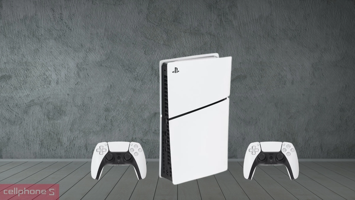 Cổng kết nối máy chơi game Sony PlayStation 5 Slim ASIA-00497 2 tay cầm