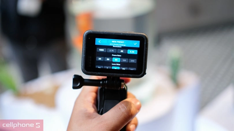 Pin GoPro Hero 12 với dung lượng lớn