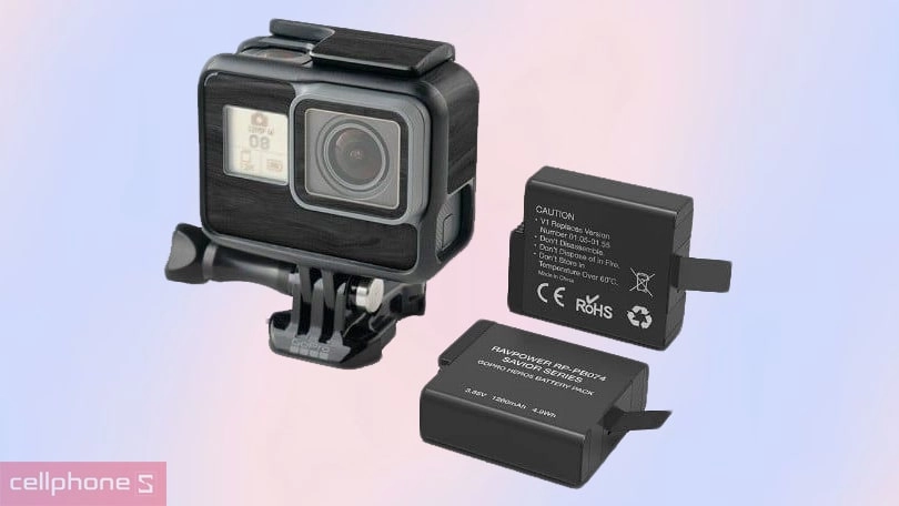 Bộ sạc pin kép sẽ giúp bạn sạc nhanh Gopro 12