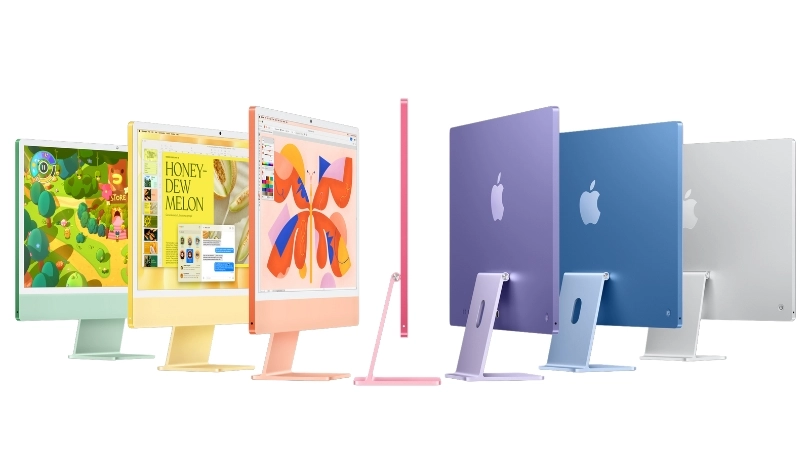 màu sắc Apple iMac 24 M4 10CPU 24GB 1TB 2-24 touch ID Z1EH