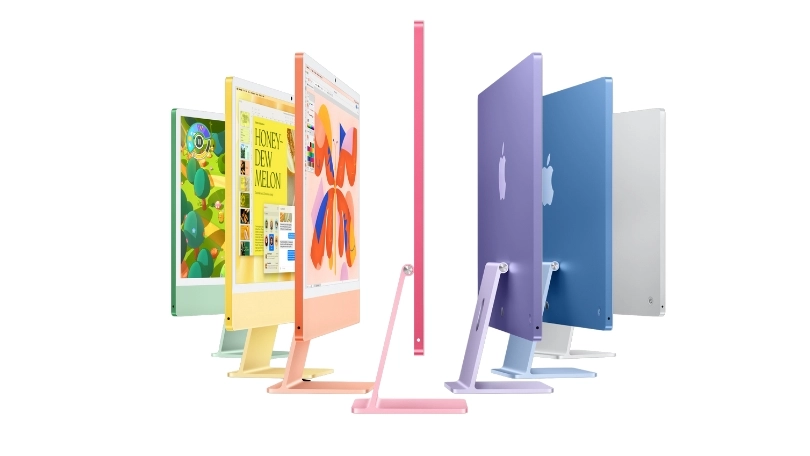 Cổng kêt nối Apple iMac 24 M4 10CPU 24GB 1TB 2-24 touch ID Z1EH