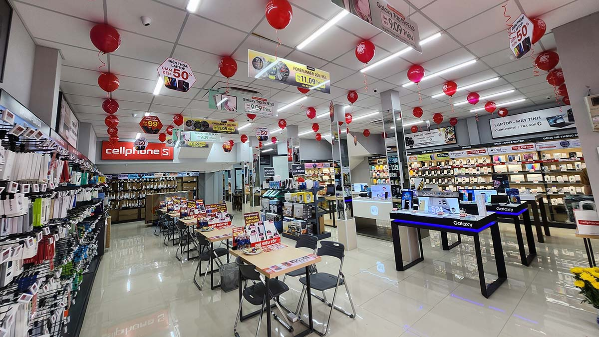 CellphoneS khai trương cửa hàng điện thoại 311 - 313 đường Điện Biên Phủ Đà Nẵng