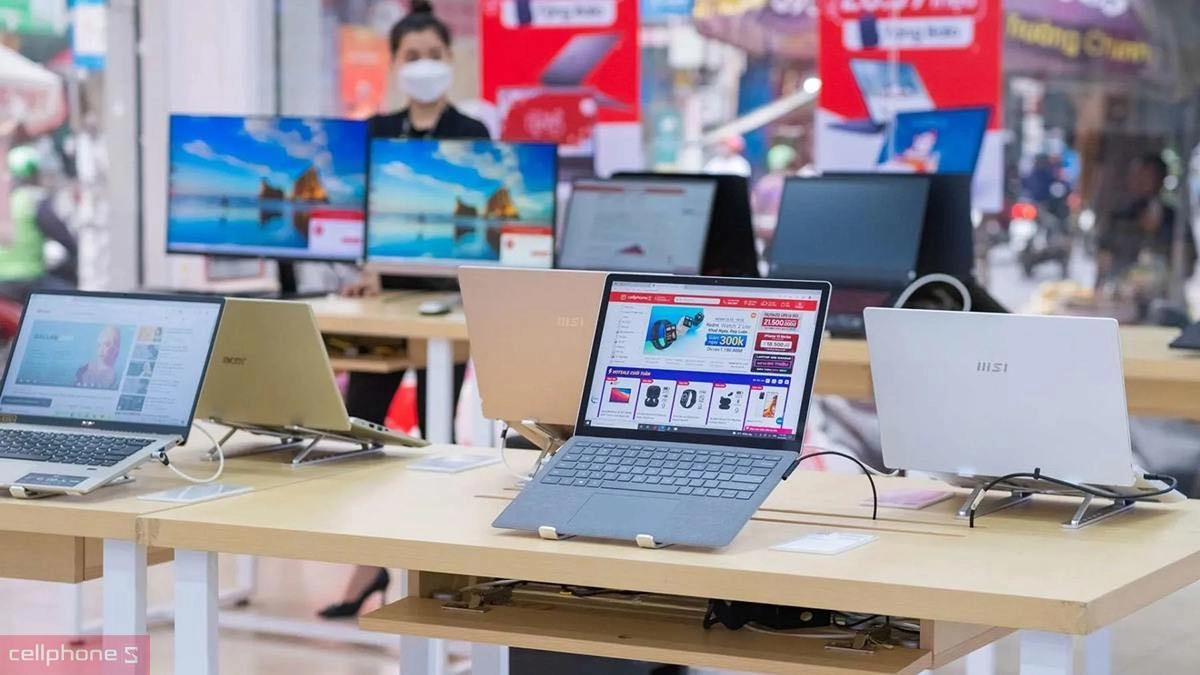 Cửa hàng điện thoại, laptop CellphoneS An Giang kinh doanh gì