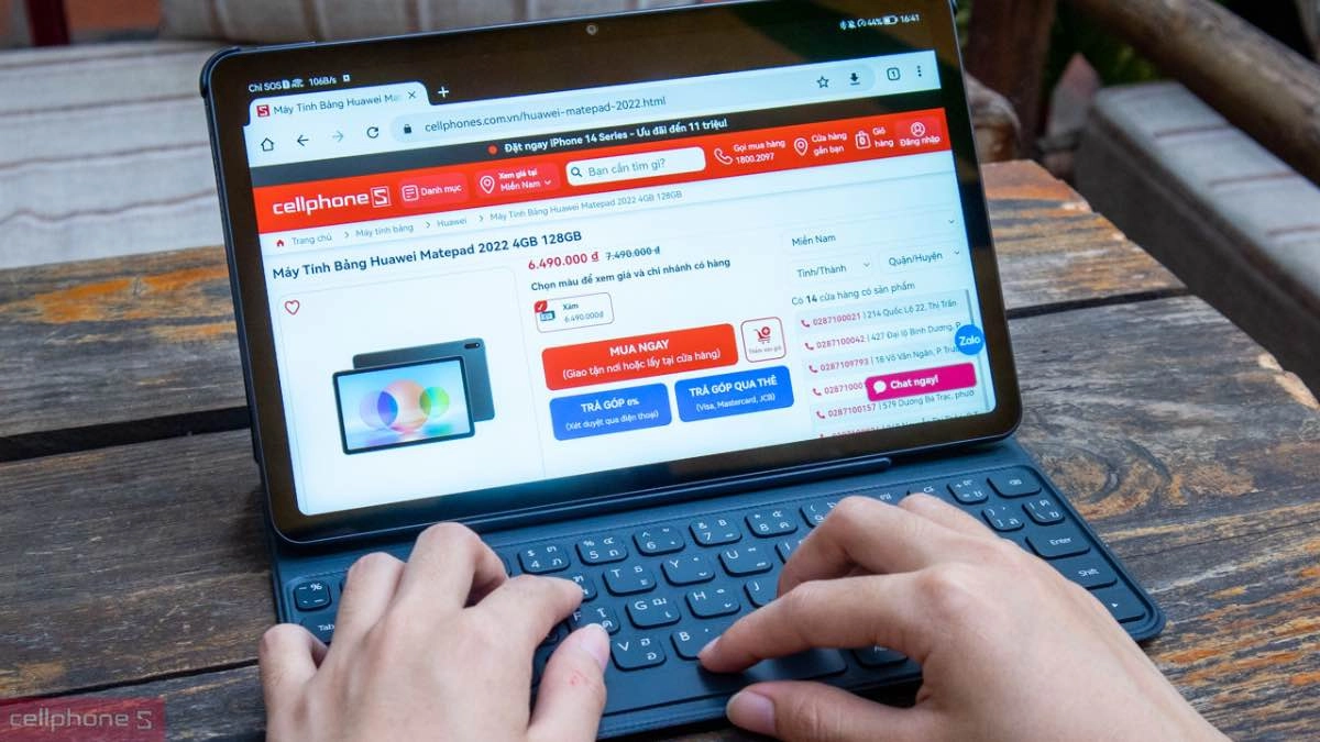 Cửa hàng điện thoại, laptop CellphoneS An Giang kinh doanh gì