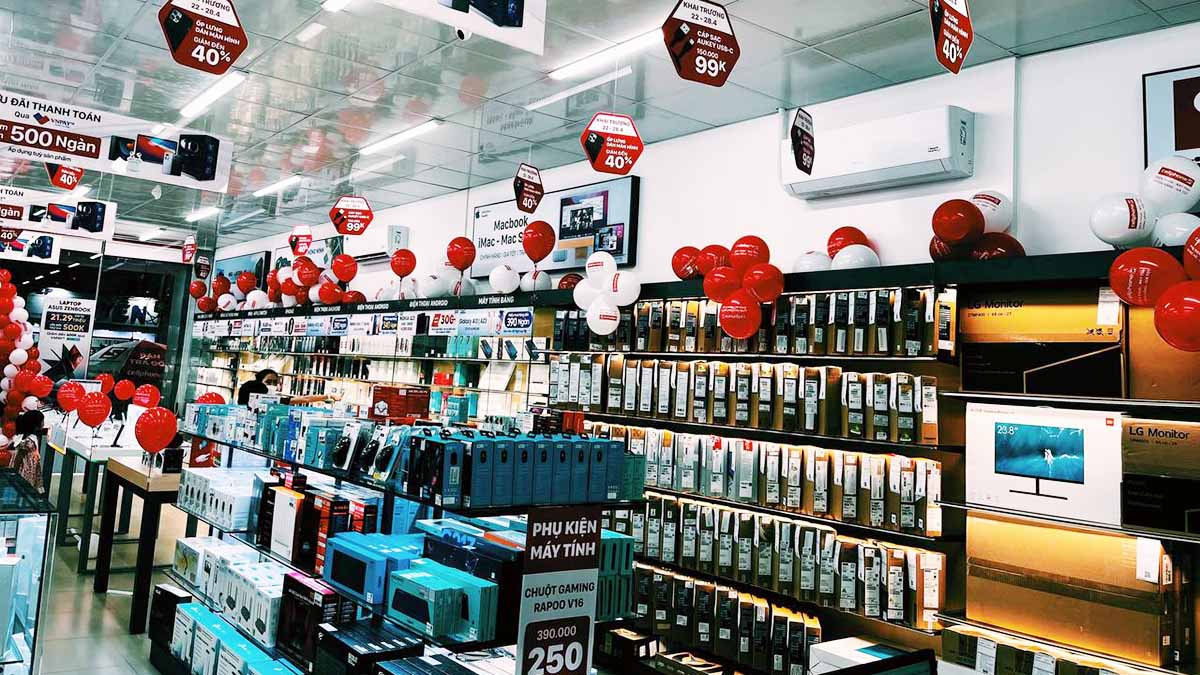 Cửa hàng điện thoại, laptop CellphoneS Đồng Nai kinh doanh đồng hồ thông minh