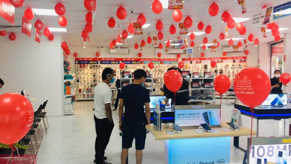 Cửa hàng điện thoại, laptop CellphoneS Bắc Ninh kinh doanh gì