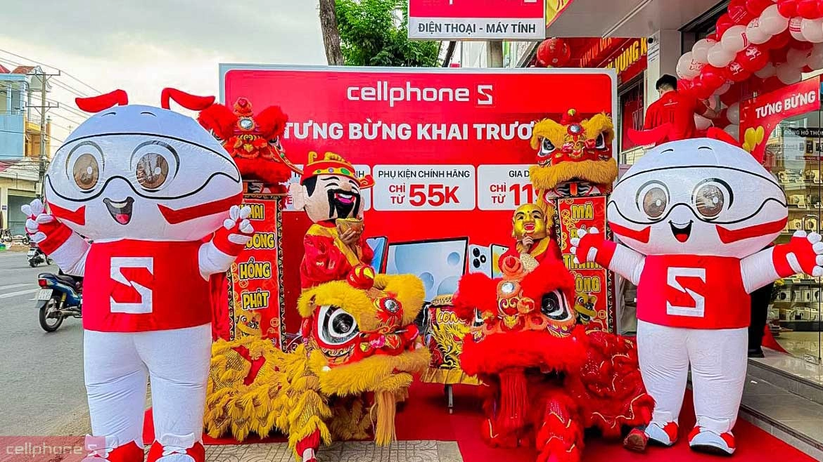 Ưu đãi ngày khai trương cửa hàng điện thoại Bình Dương