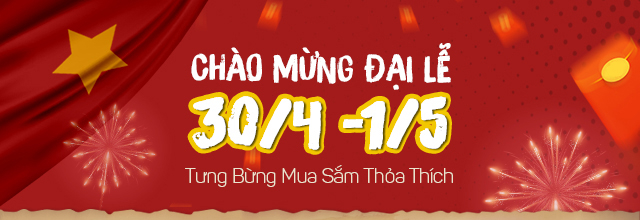 Chương trình khuyến mãi 30/4 1/5 - Điện thoại, phụ kiện sale sốc tại CellphoneS