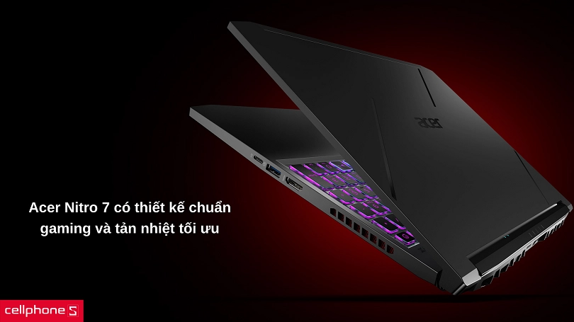 Acer Nitro 7 được nâng cấp về hiệu năng