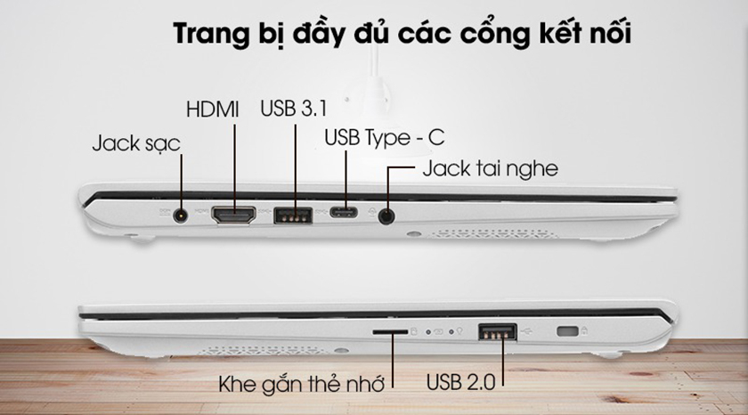 hỗ trợ nhiều cổng kết nối tiện lợi