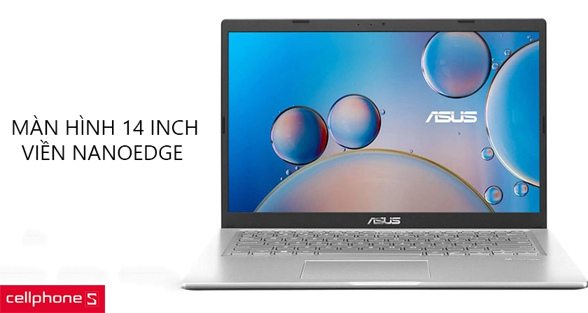 Màn hình 14 inch nhỏ gọn, viền NanoEdge siêu mỏng