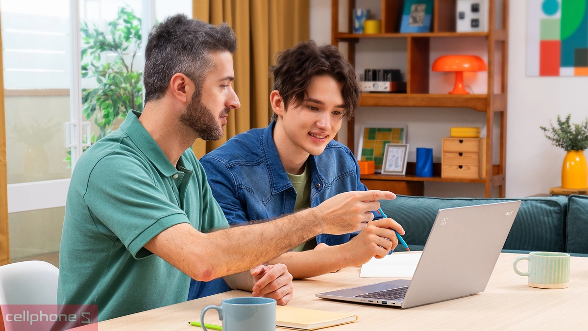 Công nghệ AI trên laptop Acer Aspire AI A14-61M-R9RA