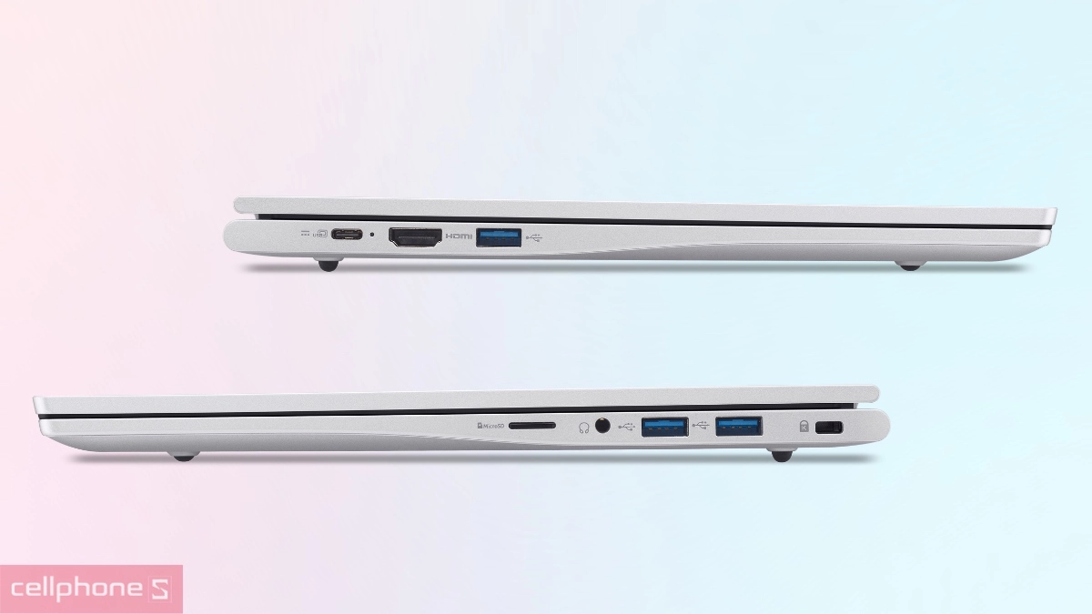 Pin, cổng kết nối của laptop Acer Aspire Lite 15 AL15-42P-R8E6