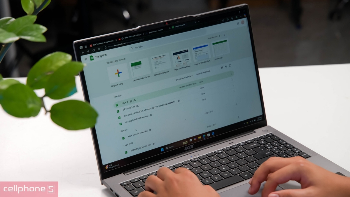 Hiệu năng của Acer Aspire Lite 16